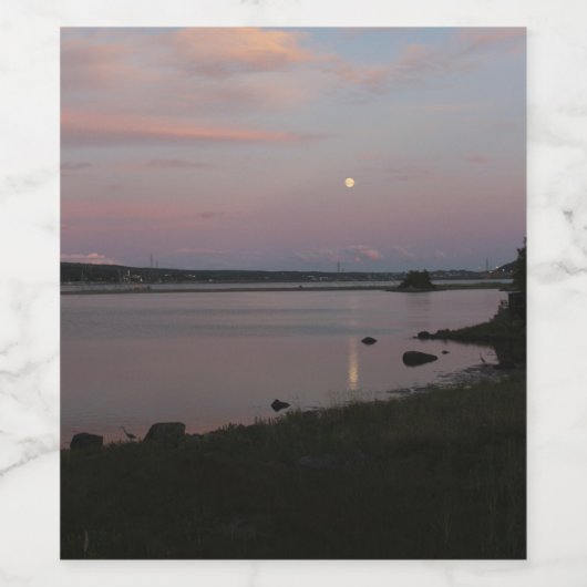 Helden im Mondlicht Weinetikett (Einzelnes Label)