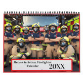 Helden in Aktion: Feuerwehrmann 20XX Kalender (Titelbild)