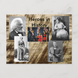 Helden in der History Collection - die Geschichte Postkarte