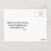 Helden in der History Collection - Flying - Postkarte (Rückseite)