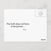 Helden in der History Collection Postkarte (Rückseite)