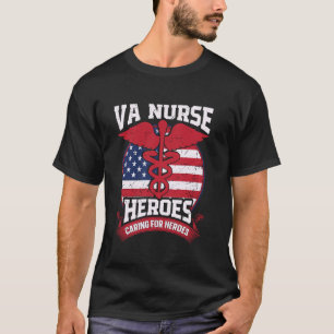 Helden kümmern sich um Helden für VA-Krankenschwes T-Shirt