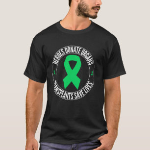 Helden spenden Organe Transplantationen retten Leb T-Shirt