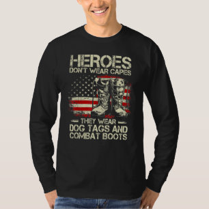 Helden tragen keine Umhänge, sondern Hundemarken u T-Shirt