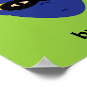 Helden tragen Masken Einfüge Helden hier Poster (Ecke)