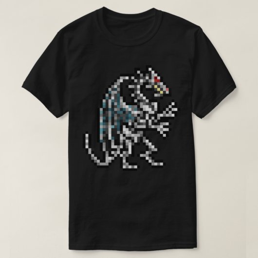 Helden von Might und Magic Dragon Retro Pixel DOS  T-Shirt (Design vorne)
