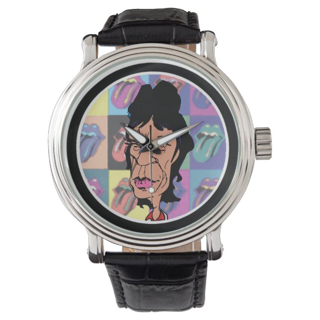 Helden von Rock 'n' Roll Wristwatch Armbanduhr (Vorderseite)