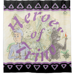 Helden von Trino (ft. Cyankazu & Magus) Duschvorhang