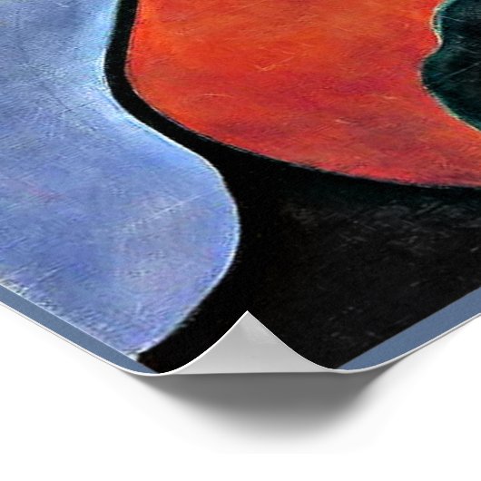 Heldenbewegung von Theo van Doesburg Poster (Ecke)