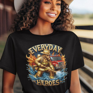 Heldenfeuerbekämpfer-Schlachten Blaze T-Shirt