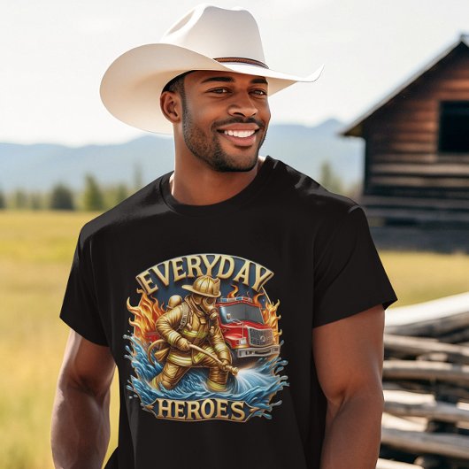 Heldenfeuerbekämpfer-Schlachten Blaze T-Shirt