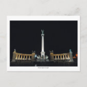 Heldenplatz in der Nacht Postkarte (Vorderseite)
