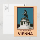 Heldenplatz Wien Postkarte (Vorne/Hinten)