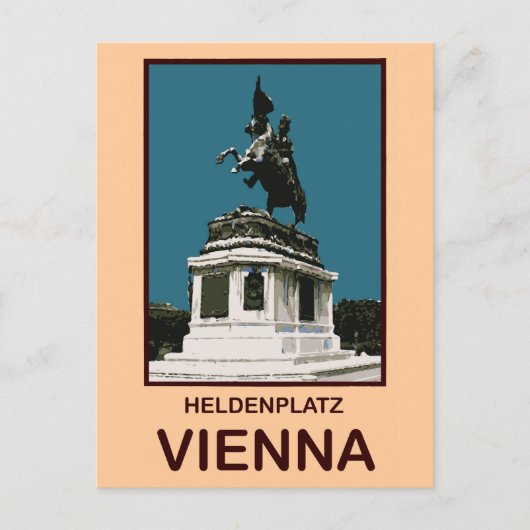 Heldenplatz Wien Postkarte (Vorderseite)