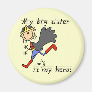 Heldentolle große Schwester T-Shirts und Geschenke Magnet