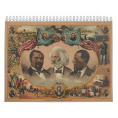 Helder des farbigen Rennens Frederick 1881 Kalender (Titelbild)