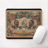 Helder des farbigen Rennens Frederick 1881 Mousepad (Mit Mouse)