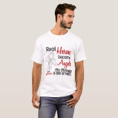 Helder werden Engels-Mutter-Lungenkrebs T-Shirt (Vorne ganz)