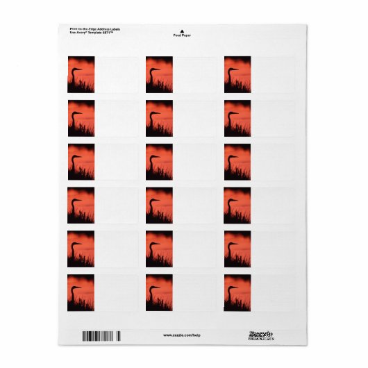 Heldin Adressaufkleber (Vorne)