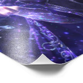 Heldin der Sterne – Cosmic Magic Poster (Ecke)