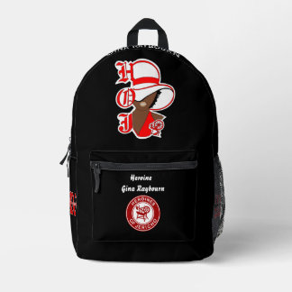 Heldin von Jericho HOJ Rucksack Personalisiert