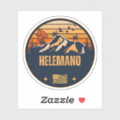 Helemano, Hawaii Aufkleber (Blatt)