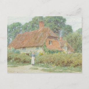 Helen Allingham am Hütte Gate Postkarte