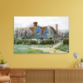 Helen Allingham Buckinghamshire House, Penstreet Leinwanddruck