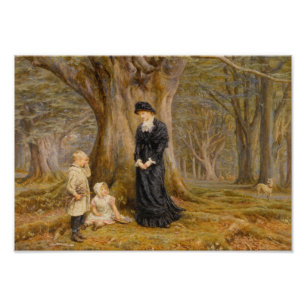 Helen Allingham Vintag The Lady of the Manor Fotodruck