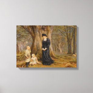 Helen Allingham Vintag The Lady of the Manor Leinwanddruck