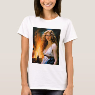 "Helen, ein Spartaner Schönheit, Troy's Fire" T-Shirt