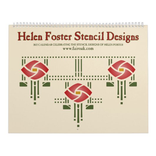 Helen Foster Stencil Kalender (Titelbild)