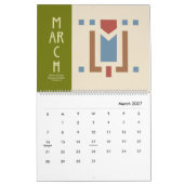 Helen Foster Stencil Kalender (Mär 2027)