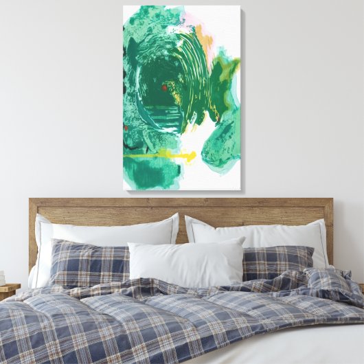 Helen Frankenthaler - Radius - 1993 Leinwanddruck (Insitu (Schlafzimmer))