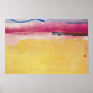 Helen Frankenthaler - Susan mit den schwarzen Auge Poster