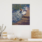 Helen Galloway McNicoll Picking Blume Poster (Küche)