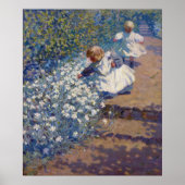 Helen Galloway McNicoll Picking Blume Poster (Vorne)