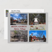 Helen, Georgia Alpendorf Postcard Postkarte (Vorne/Hinten)