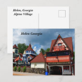 Helen Georgia Alpendorf Postkarte (Vorne/Hinten)
