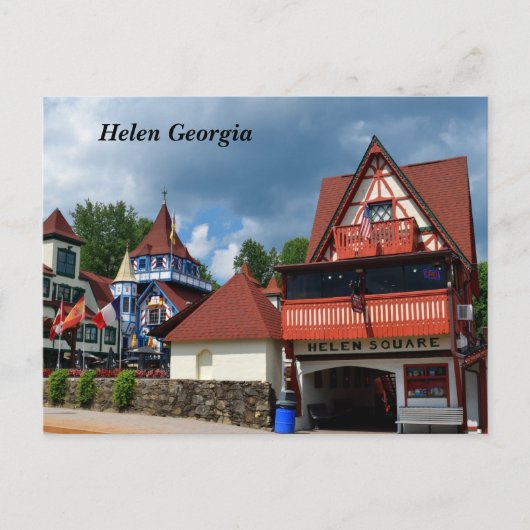 Helen Georgia Alpendorf Postkarte (Vorderseite)