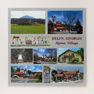 Helen, Georgia Alpine Village Puzzle