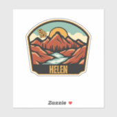 Helen, Georgia Aufkleber (Blatt)