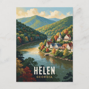 Helen Georgia Blue Ridge Reise Postkarte