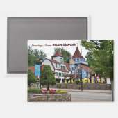 Helen, Georgia Holiday Magnet (Vorderseite/Rückseite)