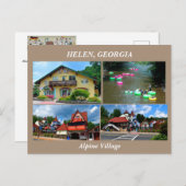 Helen, Georgia Postkarte (Vorne/Hinten)