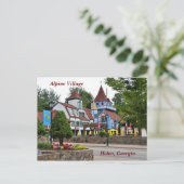 Helen. Georgia-Postkarte Postkarte (Stehend Vorderseite)