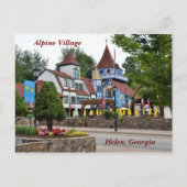 Helen. Georgia-Postkarte Postkarte (Vorderseite)