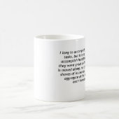 Helen Keller - bescheidene Aufgaben Kaffeetasse (Mittel)