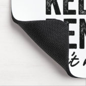 Helen Keller Denier Ain't No Way Funny Retro Meme  Mousepad (Ecke)