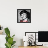 Helen Keller Faith Wisdom Quote Poster (Heimbüro)